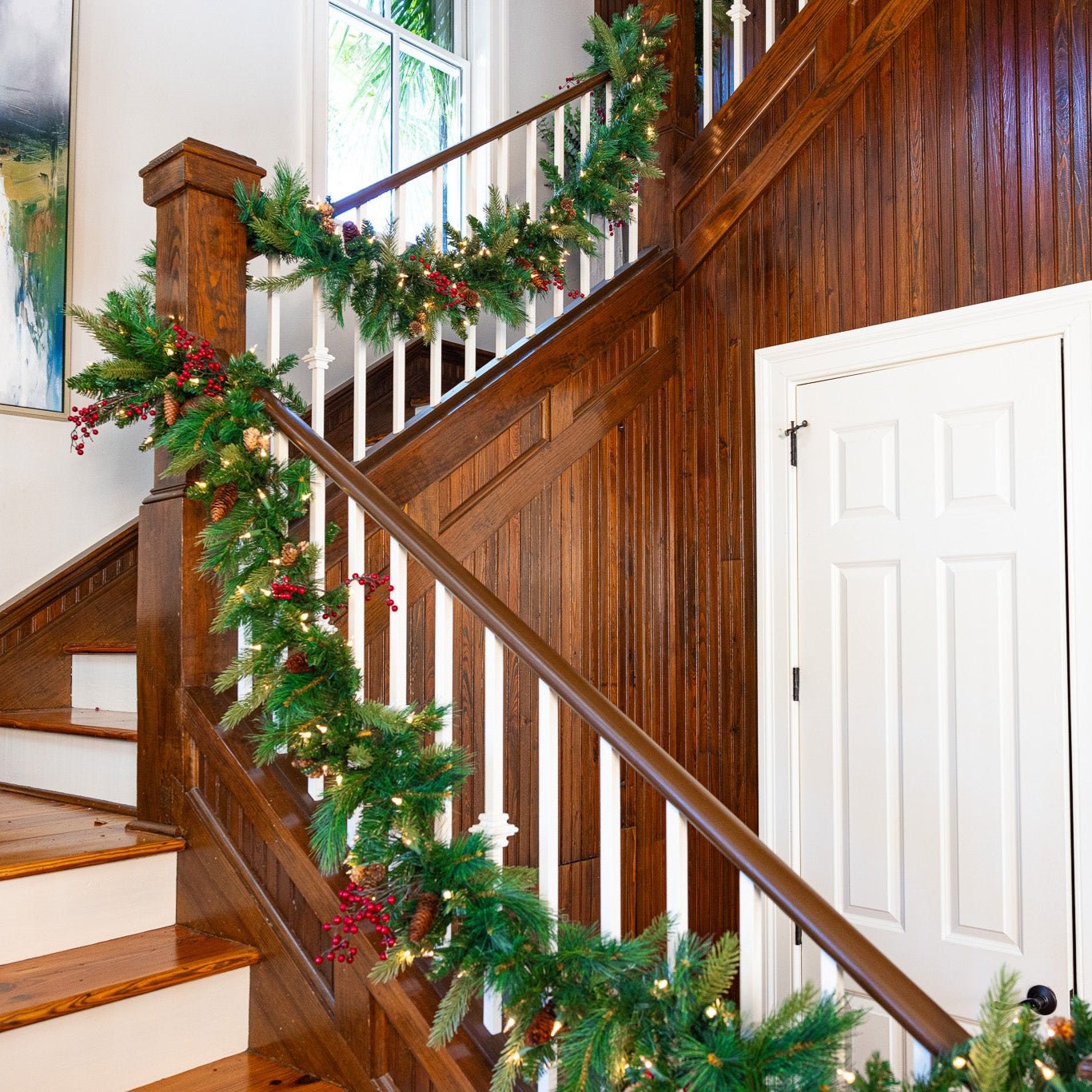 Garland for Bay Windows and Picture Windows: Framing the Glass